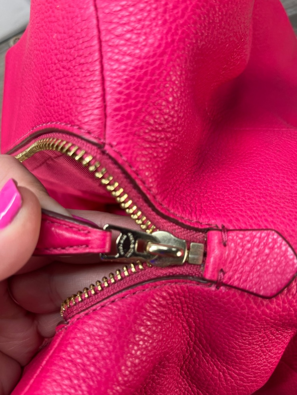 7000 Coach pink leather shoulder bag 7000COACHP - Picture 13 of 15